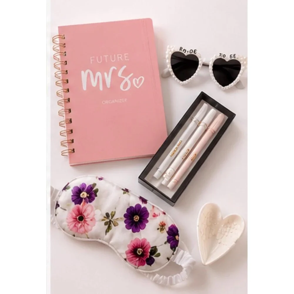 Bride Gift Box | Future Mrs Luxury Keepsake Set, Bridal Shower Essentials